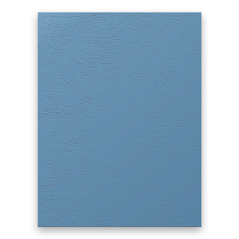 RAYSON Couvertures de reliure en cuir, A4, 230 g/m², couvertures avant et arrière bleues, paquet de 100 RAYSON Couvertures de reliure en cuir, A4, 230 g/m², couvertures avant et arrière bleues, paquet de 100