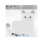 Balvi Tableau frigo magnétique Meow! Couleur Blanc Tableau de Planification Original idéal pour Les r Balvi Tableau frigo magnétique Meow! Couleur Blanc Tableau de Planification Original idéal pour Les r