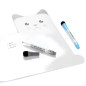Balvi Tableau frigo magnétique Meow! Couleur Blanc Tableau de Planification Original idéal pour Les r Balvi Tableau frigo magnétique Meow! Couleur Blanc Tableau de Planification Original idéal pour Les r