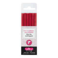 Herbin 35856T - Un Paquet de 6 Batons de Cire Spéciale pour Pistolet, Citrouille