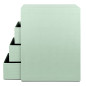 Rössler Papier 1524452654 - S.O.H.O. Boîte à 4 tiroirs pour DIN A5, avec trou de poignée, Mint, 250 x 175 x 320 mm, 1 pièce Rössler Papier 1524452654 - S.O.H.O. Boîte à 4 tiroirs pour DIN A5, avec trou de poignée, Mint, 250 x 175 x 320 mm, 1 pièce