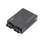 DIGITUS Convertisseur de média - Multimode/Monomode - Fast Ethernet - SC à SC - 1310nm / 1310nm longueur d'onde - noir DIGITUS Convertisseur de média - Multimode/Monomode - Fast Ethernet - SC à SC - 1310nm / 1310nm longueur d'onde - noir