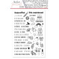 Aladine - Stampo Bullet Journal MESSAGE - Planche de Tampons en Mousse, Empreinte Silicone - Idéal pour Bullet Journal, Scrapboo Aladine - Stampo Bullet Journal MESSAGE - Planche de Tampons en Mousse, Empreinte Silicone - Idéal pour Bullet Journal, Scrapboo