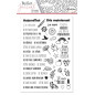 Aladine - Stampo Bullet Journal MESSAGE - Planche de Tampons en Mousse, Empreinte Silicone - Idéal pour Bullet Journal, Scrapboo Aladine - Stampo Bullet Journal MESSAGE - Planche de Tampons en Mousse, Empreinte Silicone - Idéal pour Bullet Journal, Scrapboo