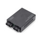 DIGITUS Convertisseur de média - Multimode/Monomode - Fast Ethernet - SC à SC - 1310nm / 1310nm longueur d'onde - noir DIGITUS Convertisseur de média - Multimode/Monomode - Fast Ethernet - SC à SC - 1310nm / 1310nm longueur d'onde - noir