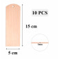 ProArts Set de 10 Marque-pages Vierges en Bois, 15x5cm DIY Signet D'Artisanat en Bouleau - Pour Peinture Loisirs Créatifs – Colo ProArts Set de 10 Marque-pages Vierges en Bois, 15x5cm DIY Signet D'Artisanat en Bouleau - Pour Peinture Loisirs Créatifs – Colo