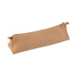Clairefontaine 8302C - Trousse Scolaire Triangulaire en Cuir Véritable Naturel 22x6x6 cm en Véritable Cuir d'Agneau Clairefontaine 8302C - Trousse Scolaire Triangulaire en Cuir Véritable Naturel 22x6x6 cm en Véritable Cuir d'Agneau