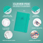 Clever Fox Budget Planner - Cahier des dépenses. Journal de budgétisation mensuel, planificateur financier et livre de comptes p Clever Fox Budget Planner - Cahier des dépenses. Journal de budgétisation mensuel, planificateur financier et livre de comptes p