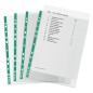 Esselte Pochettes A4 Perforées, Polyéthylène 200 Pochettes, 34 Microns, Embossées avec Dos Vert Renforcé, Idéales pour les Class Esselte Pochettes A4 Perforées, Polyéthylène 200 Pochettes, 34 Microns, Embossées avec Dos Vert Renforcé, Idéales pour les Class