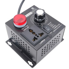 Fasizi AC 220V 4000W Régulateur de Tension réglable Contrôleur de Vitesse du Moteur Contrôleur de contrôle du Ventilateur