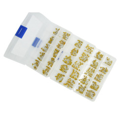DollaTek 600PCS 30 Valeurs 10pF à 10uF (Chaque Valeur 20pcs) Ensemble de condensateur en céramique monolithique Multicouches Ens