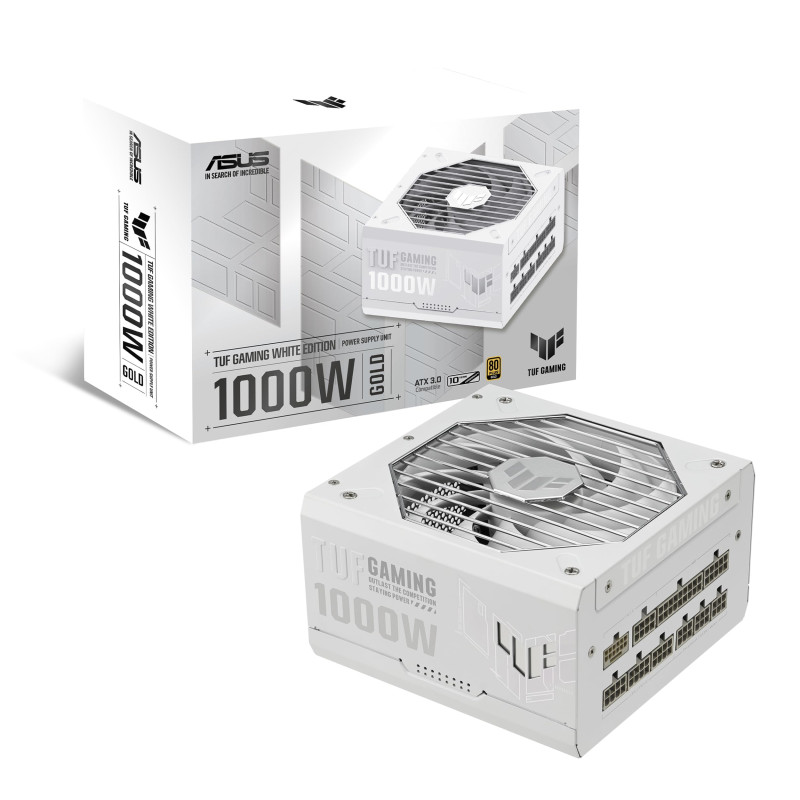 Asus - Alimentation TUF Gaming 1000G White Edition Asus - Alimentation TUF Gaming 1000G White Edition