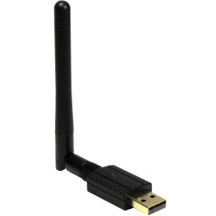 Inter-Tech Adaptateur USB Wi-FI 5 Argus EP-119, Bluetooth 4.2