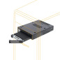 Icy Dock Boîtier de Rack Robuste en métal pour 2 x SSD NVMe M.2 PCIe 4.0, 2 x SlimSAS SFF-8654 4i dans Une Baie de 3,5” (Carte H Icy Dock Boîtier de Rack Robuste en métal pour 2 x SSD NVMe M.2 PCIe 4.0, 2 x SlimSAS SFF-8654 4i dans Une Baie de 3,5” (Carte H