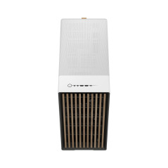 Fractal Design North XL Chalk White TG- Boîtier PC Gaming Grande Tour EATX à Flux d'air – Trois Ventilateurs Aspect PWM de 140 m