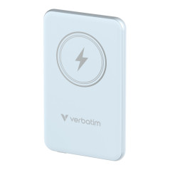 Verbatim Magnetic Power Bank 5000mAh Wireless Charger 15W 20W PD per USB-C, Powerbank Small and Magnetic Power Bank for iPhone 1