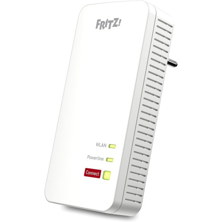 AVM Fritz!Powerline 1240 AX Kit Wi-FI (Gigabit Powerline avec Wi-FI 6, Point d'accès Wi-FI, idéal pour Le Streaming multimédia, 