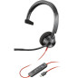 Poly Headset Blackwire C3310-M Mono USB-C/A Teams