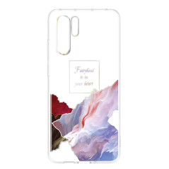 HUAWEI Coque Rigide Transparente pour P30 Pro Floating Fairyland