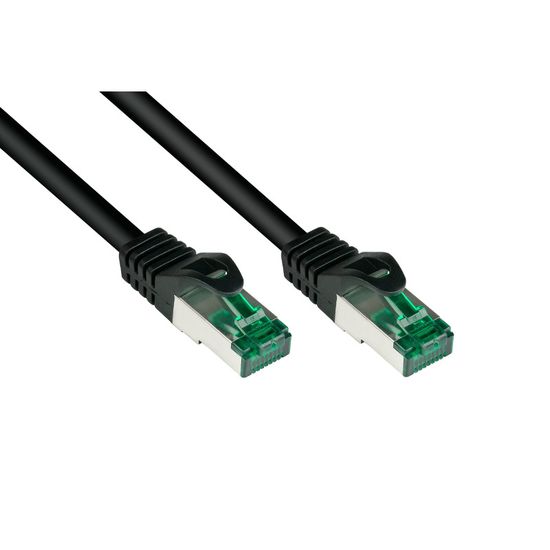 Good Connections Câble Patch d'extérieur catégorie 6A - IP66-10-GIGABIT - Conducteur en cuivre/CU - S/FTP - 500 MHz - pour l'ext Good Connections Câble Patch d'extérieur catégorie 6A - IP66-10-GIGABIT - Conducteur en cuivre/CU - S/FTP - 500 MHz - pour l'ext