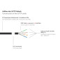 Good Connections Câble Patch d'extérieur catégorie 6A - IP66-10-GIGABIT - Conducteur en cuivre/CU - S/FTP - 500 MHz - pour l'ext Good Connections Câble Patch d'extérieur catégorie 6A - IP66-10-GIGABIT - Conducteur en cuivre/CU - S/FTP - 500 MHz - pour l'ext