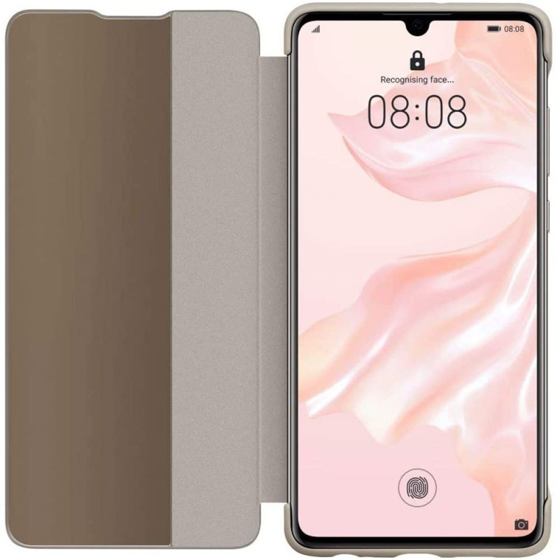 HUAWEI Etui Folio Gris pour P30 Kaki
