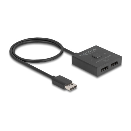 DeLOCK Commutateur DisplayPort 2 vers 1 bidirectionnel 8K