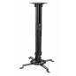 Gembird Adjustable Ceiling Mount for Projectors/Beamers - Full Motion, Tilt, Swivel, Rotate, Black Steel - Ideal for Home Cinema Gembird Adjustable Ceiling Mount for Projectors/Beamers - Full Motion, Tilt, Swivel, Rotate, Black Steel - Ideal for Home Cinema