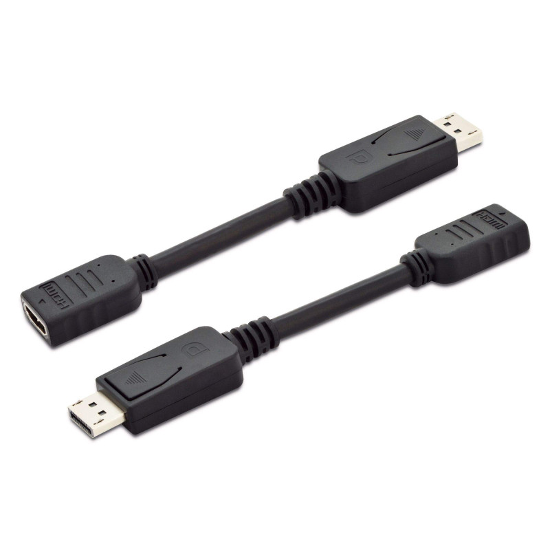 Digitus Displayport Câble Adaptateur 0,15 m Noir
