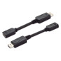 Digitus Displayport Câble Adaptateur 0,15 m Noir