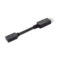 Digitus Displayport Câble Adaptateur 0,15 m Noir