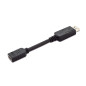 Digitus Displayport Câble Adaptateur 0,15 m Noir