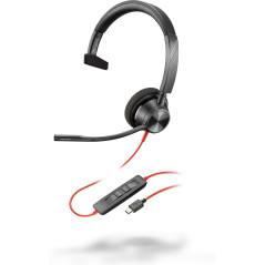 ATI HP Poly Micro Casque Blackwire 3310 Monaural Usb C