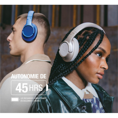 Fresh 'n Rebel Clam Core Casque Bluetooth Supra-Auriculaire avec Microphone ENC (appels Parfaits), Casque sans Fil avec Contrôle