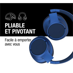 Fresh 'n Rebel Clam Core Casque Bluetooth Supra-Auriculaire avec Microphone ENC (appels Parfaits), Casque sans Fil avec Contrôle