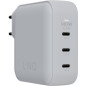 LINQ Connects, Chargeur de Maison 140W, Technologie GaN2, Connexion USB-C, Technologie de Charge Rapide, 3 Ports LINQ Connects, Chargeur de Maison 140W, Technologie GaN2, Connexion USB-C, Technologie de Charge Rapide, 3 Ports