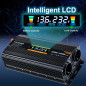 Convertisseur 12v 220v 1500W /3000W convertisseur de Tension Onduleur avec écran LCD USB Convertisseur 12v 220v 1500W /3000W convertisseur de Tension Onduleur avec écran LCD USB