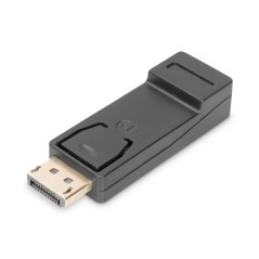 DIGITUS Clé d'adaptation Graphique DisplayPort – DP vers HDMI Type A – Full HD 60Hz – 1920 x 1080 Pixels – Noir