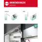 Gedotec 2x ressort à gaz 380N - Amortisseur à gaz Kesseböhmer pour ferrure pivotante HSB - Amortisseur pour volet, porte d'armoi Gedotec 2x ressort à gaz 380N - Amortisseur à gaz Kesseböhmer pour ferrure pivotante HSB - Amortisseur pour volet, porte d'armoi