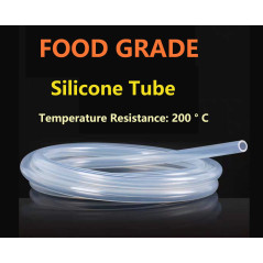 Antrella Tube en Silicone Flexible Qualité Alimentaire 16mm ID x OD 21mm épaisseur de 2.5mm tuyau d'eau transparent 10 mètres