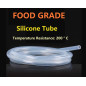 Antrella Tube en Silicone Flexible Qualité Alimentaire 16mm ID x OD 21mm épaisseur de 2.5mm tuyau d'eau transparent 10 mètres Antrella Tube en Silicone Flexible Qualité Alimentaire 16mm ID x OD 21mm épaisseur de 2.5mm tuyau d'eau transparent 10 mètres