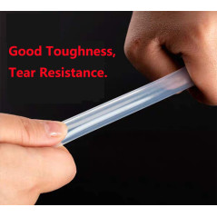 Antrella Tube en Silicone Flexible Qualité Alimentaire 16mm ID x OD 21mm épaisseur de 2.5mm tuyau d'eau transparent 10 mètres