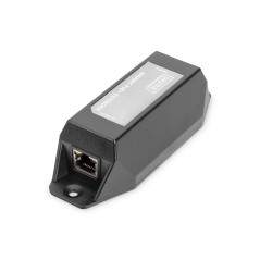DIGITUS PoE+ Répéteur – Puissance PoE 22 W – Portée 100 m – Cascadable jusqu'à Une portée Totale de 500 m (4 appareils) – Power 
