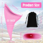 Yagaspantery Urinoir Femme, Pisse Debout pour Femme,Urinoir Portable pour Femme réutilisable,Urinoir en Entonnoir pour en Plein Yagaspantery Urinoir Femme, Pisse Debout pour Femme,Urinoir Portable pour Femme réutilisable,Urinoir en Entonnoir pour en Plein