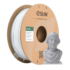 eSUN PLA Marbre Filament 1.75mm, Imprimante 3D Filament PLA Marbre, Précision Dimensionnelle +/- 0.05mm, 1KG Bobine (2.2 LBS) Fi