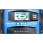 60 A MPPT Régulateur de charge solaire 12 V/24 V avec double port USB, écran LCD Régulateur de ch 60 A MPPT Régulateur de charge solaire 12 V/24 V avec double port USB, écran LCD Régulateur de ch