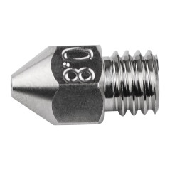 POLISI3D Buse en cuivre plaqué MK8 haute température antiadhésive haute température 0,8 mm pour imprimante 3D Creality Ender 3 P