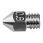 POLISI3D Buse en cuivre plaqué MK8 haute température antiadhésive haute température 0,8 mm pour imprimante 3D Creality Ender 3 P POLISI3D Buse en cuivre plaqué MK8 haute température antiadhésive haute température 0,8 mm pour imprimante 3D Creality Ender 3 P