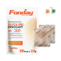 Lot de 30 sachets de gel de silice rechargeables Fonday de qualité alimentaire à réactivation rapide indiquant l'humidité orange Lot de 30 sachets de gel de silice rechargeables Fonday de qualité alimentaire à réactivation rapide indiquant l'humidité orange