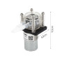Pompe Péristaltique DC 24V, 500ml/min, Haut Débit, Moteur à Engrenages, Tube Silicone 6,4x9,6mm, pour Aquarium et Laboratoire Pompe Péristaltique DC 24V, 500ml/min, Haut Débit, Moteur à Engrenages, Tube Silicone 6,4x9,6mm, pour Aquarium et Laboratoire